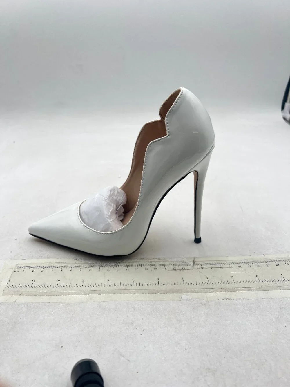 FSJ White Pointed Toe High Heels Sexy Stiletto Pumps Office Lady Casual Shoes